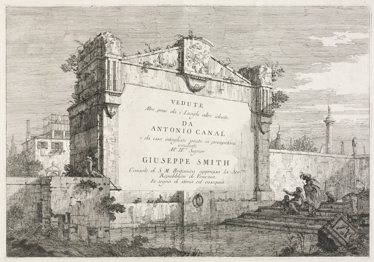 Visninger: Titelside af Antonio Canaletto