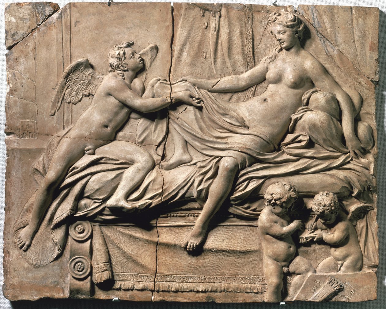 Danae of Correggio af Antonio Canova (1757-1822) af Antonio Canova