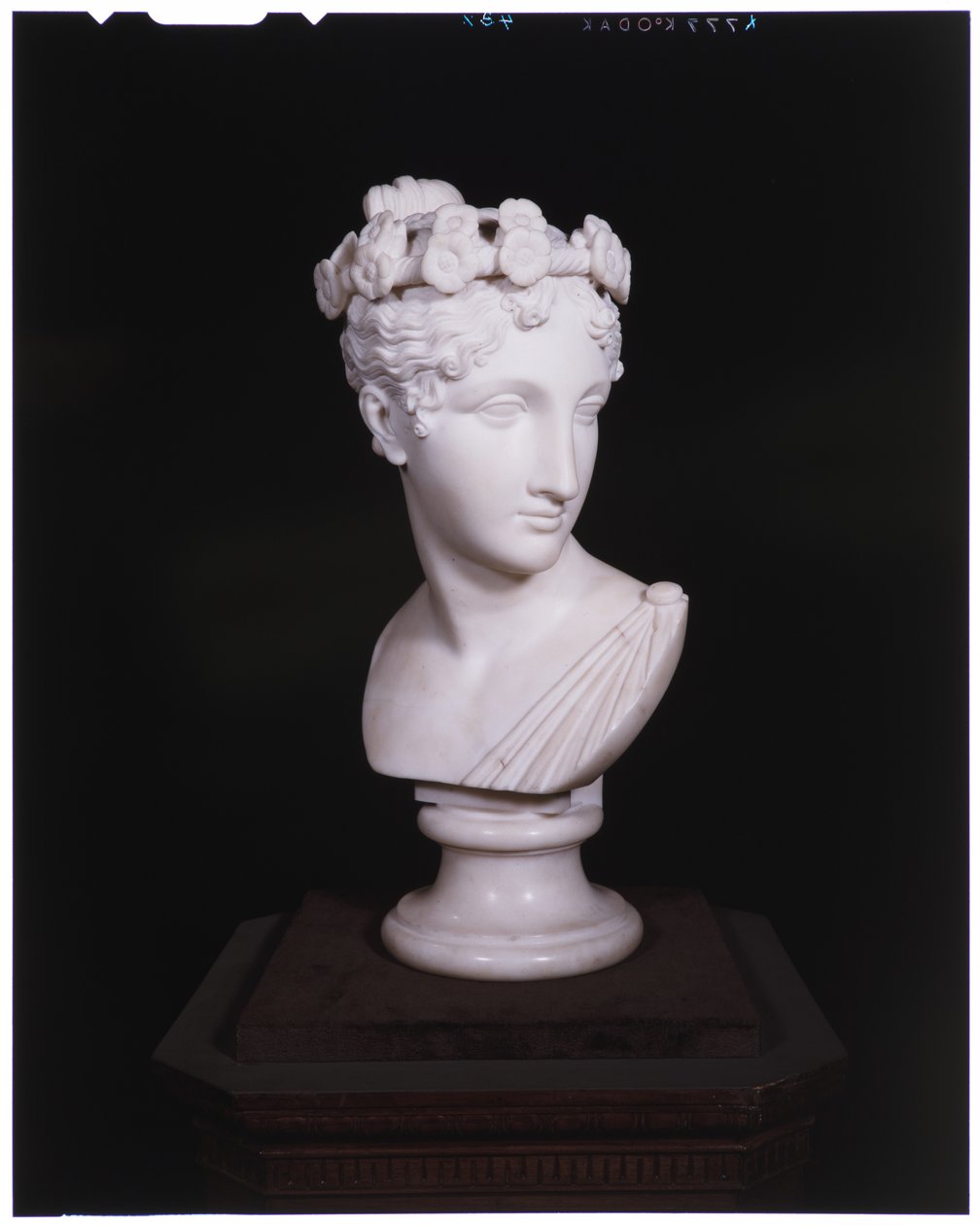 Leder af en danser, 1820 (marmor) af Antonio Canova