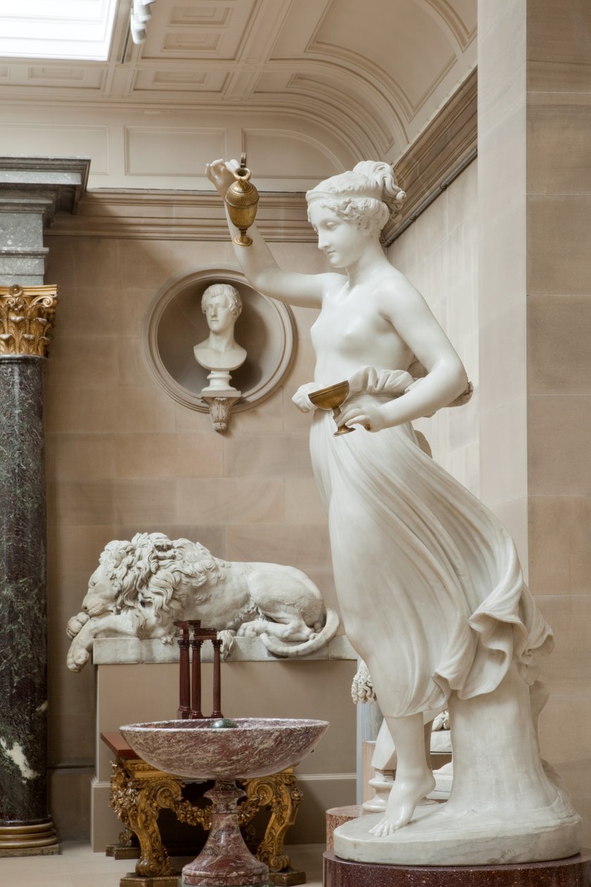 Hebe (marmor) af Antonio Canova