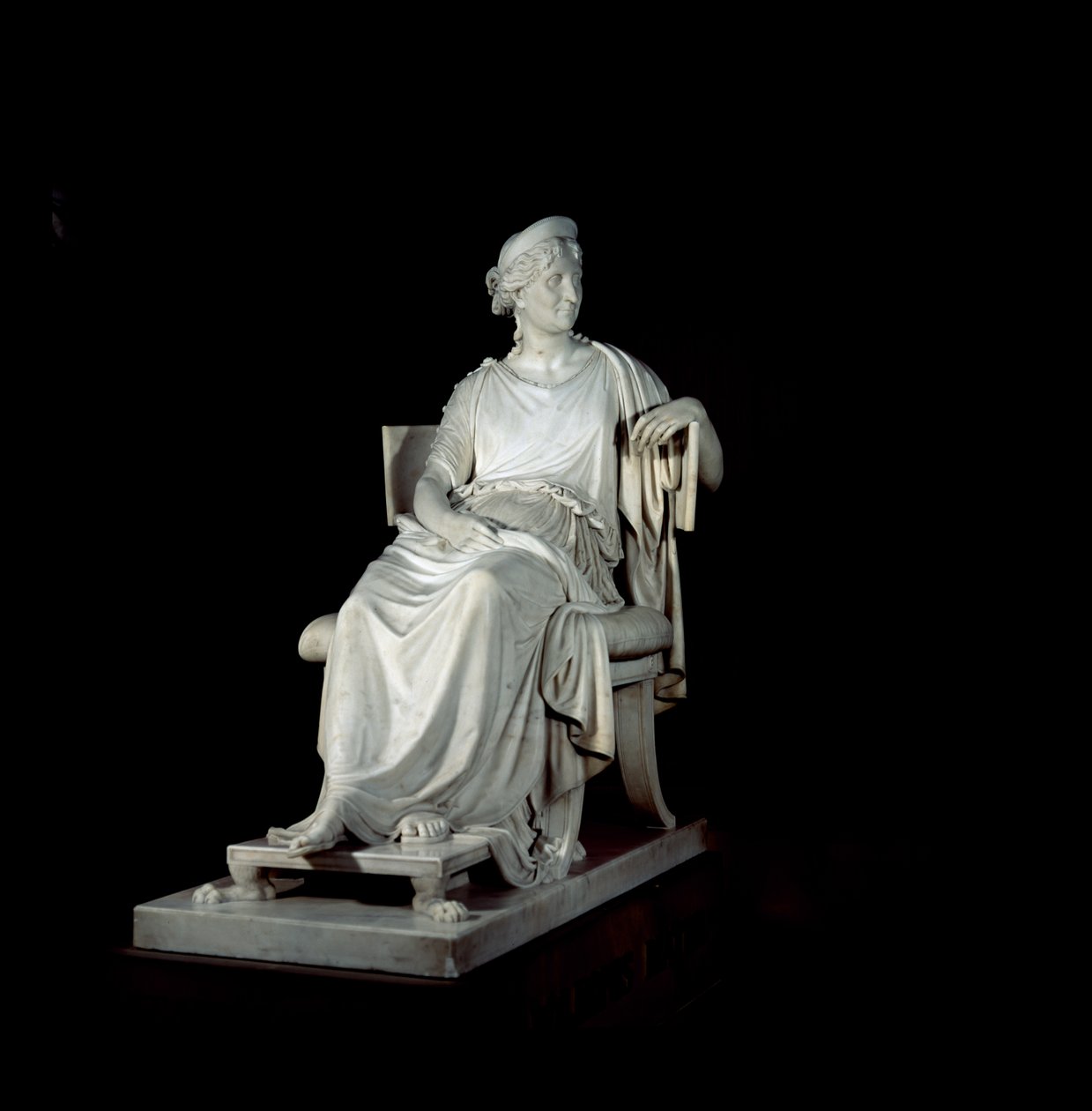 Letitia Ramolino Bonaparte, ca. 1804-07 (marmor) af Antonio Canova