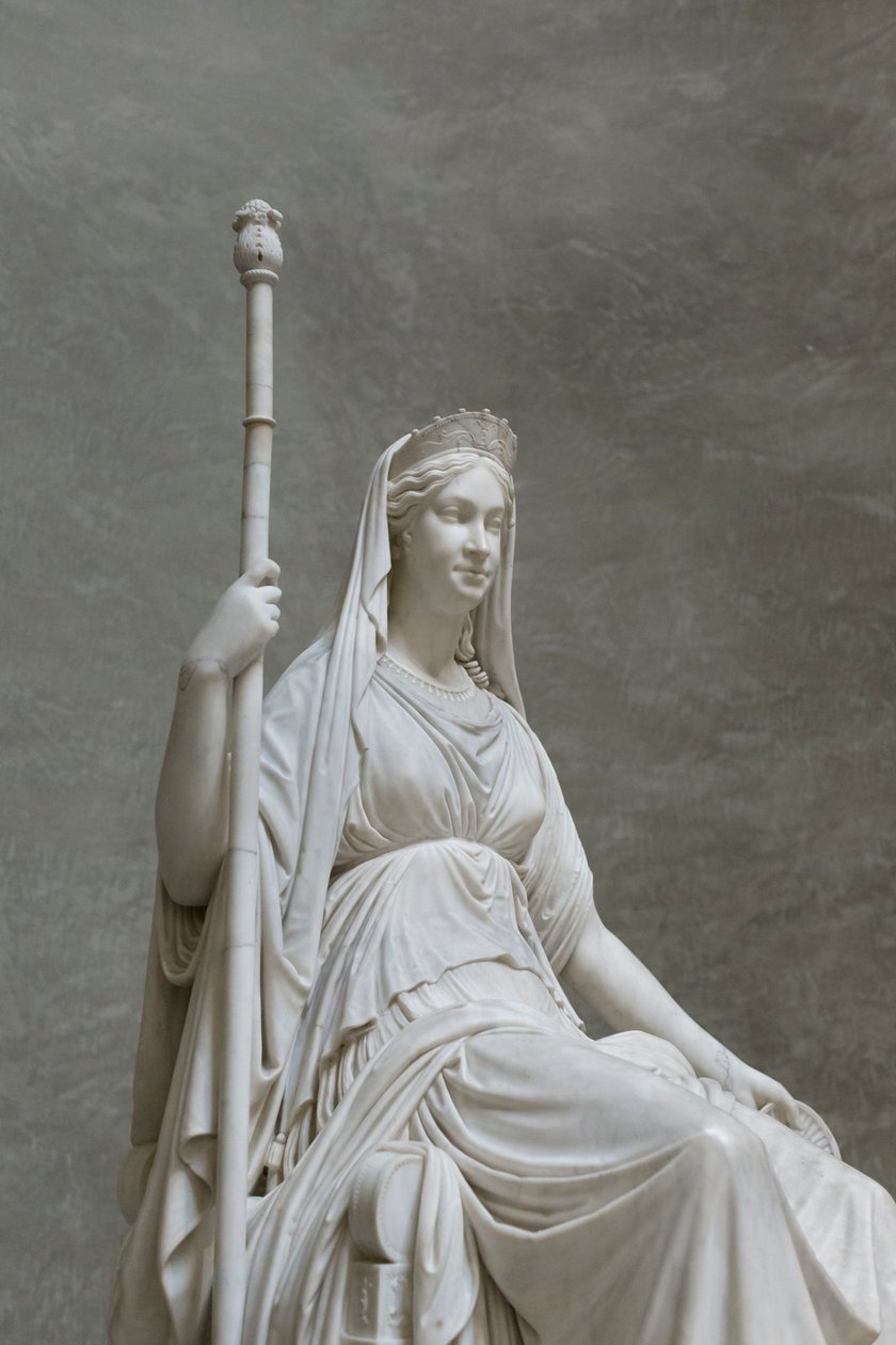 Marie Louise af Habsburg personificerer Concord af Antonio Canova