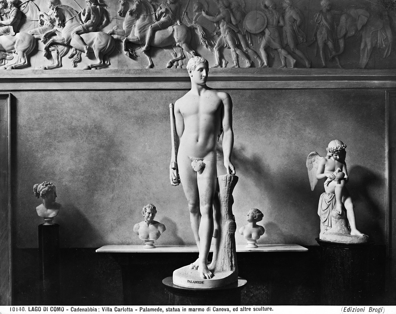 Palamede, Hall of Marble (marmor) af Antonio Canova