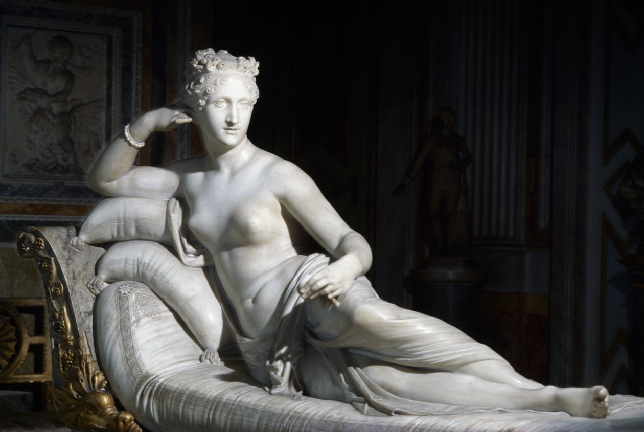 Pauline Bonaparte af Antonio Canova