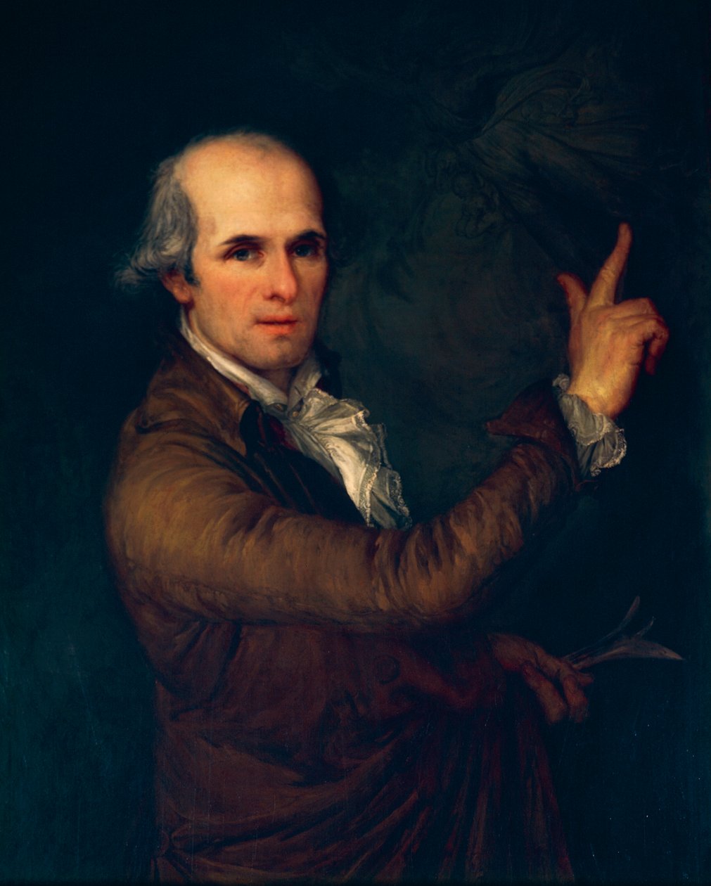 Selvportræt af Antonio Canova (1757-1822) af Antonio Canova