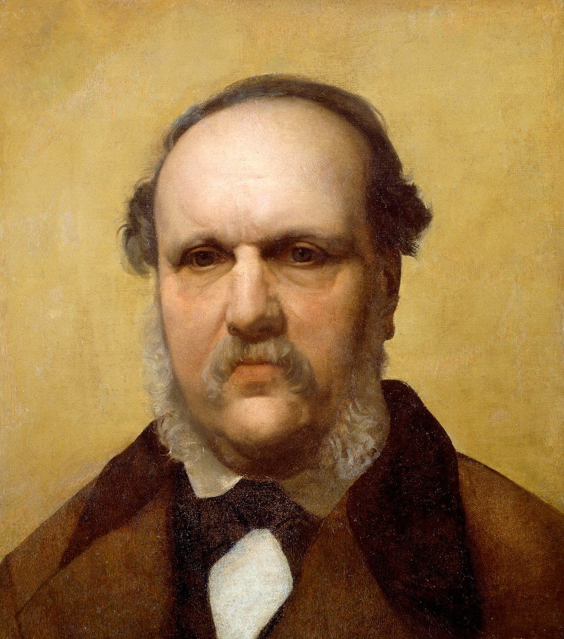Portræt af Antonio Tommasi, halv buste af Antonio Ciseri (1821-1891), olie på lærred senere overført til træ, 44x40 cm, ca. 1872 af Antonio Ciseri