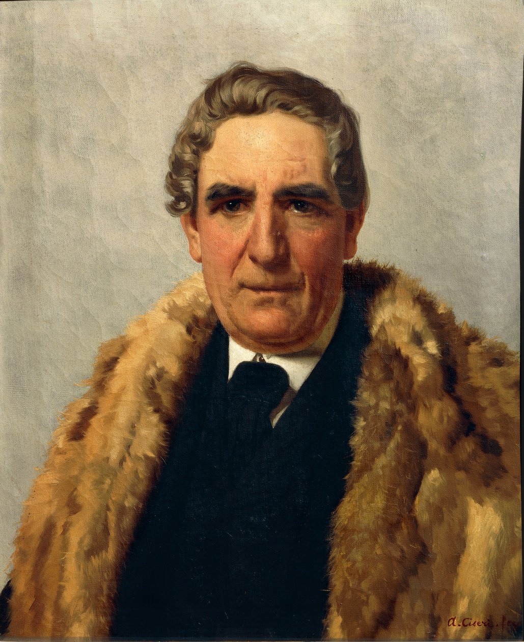Portræt af Domenico Guerrazzi (Livorno af Antonio Ciseri