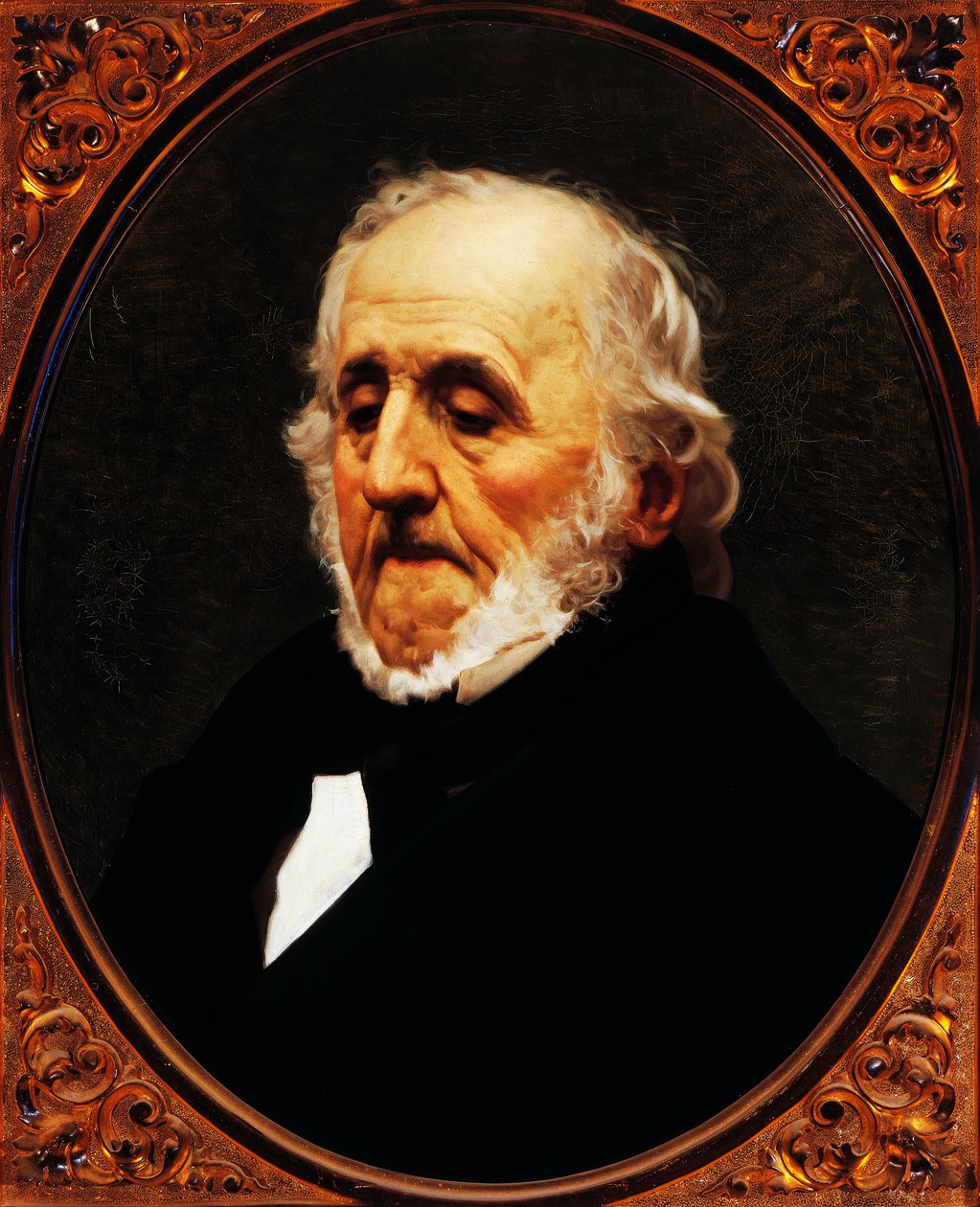 Portræt af Gino Capponi (Firenze af Antonio Ciseri