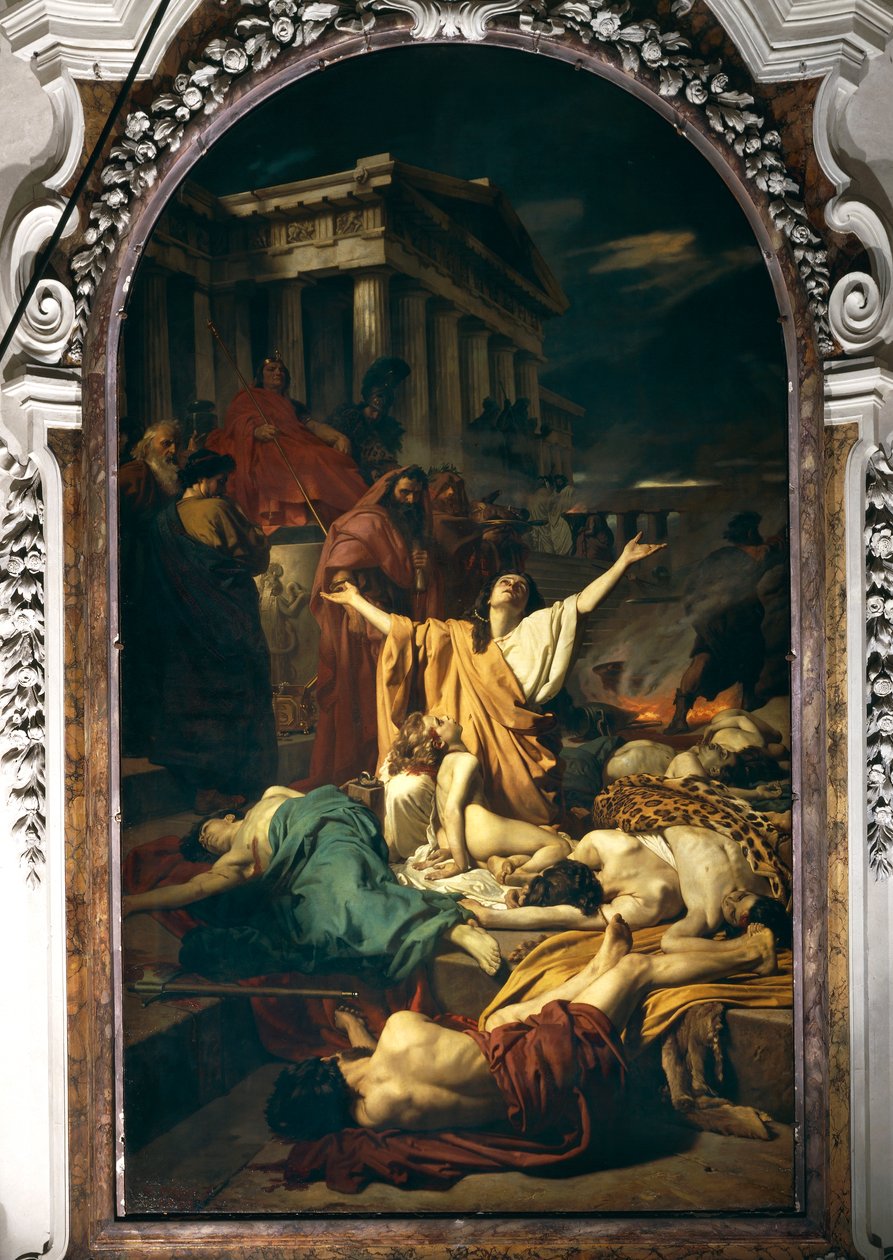 The Martyrium of the Maccabei plager, af Antonio Ciseri af Antonio Ciseri