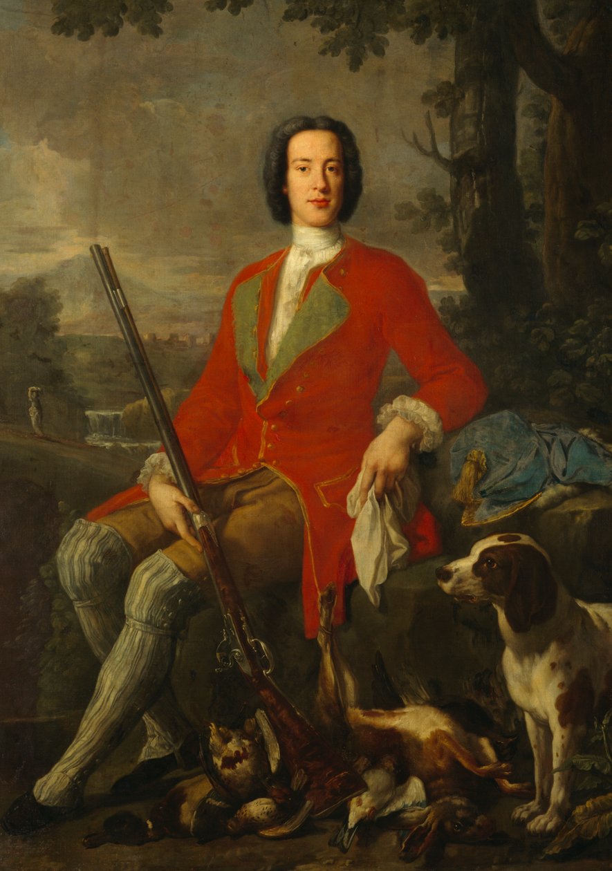 William Howard, Viscount Andover, ca. 1735 (olie på lærred) af Antonio David