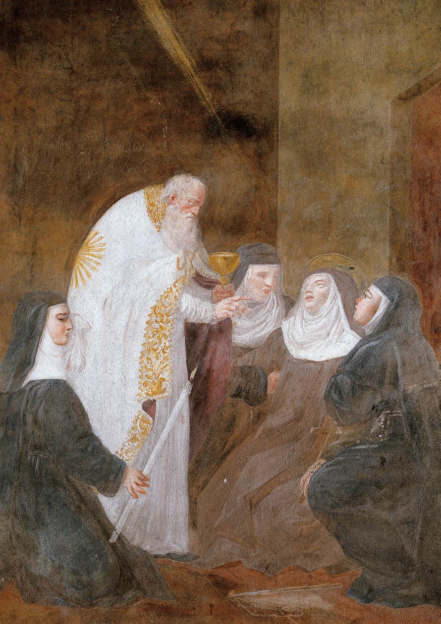 Saint Liberatas død af Antonio Fedi