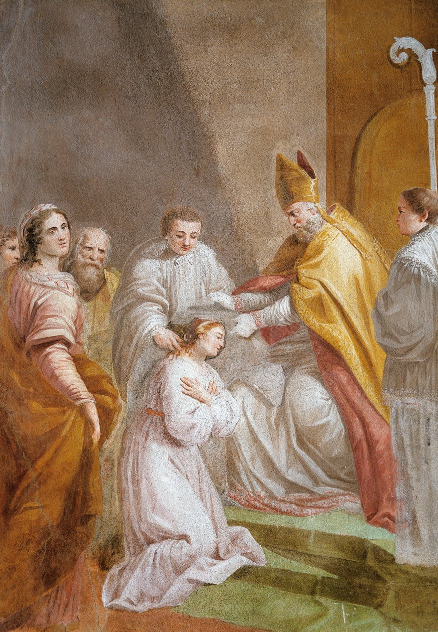 Ordination af Saint Liberata af Antonio Fedi