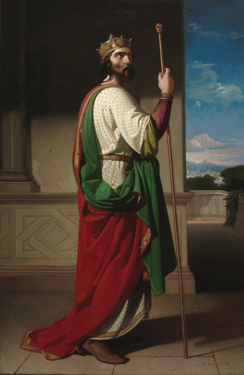 Løven, vestgotisk konge, 1855 af Antonio Gisbert Pérez
