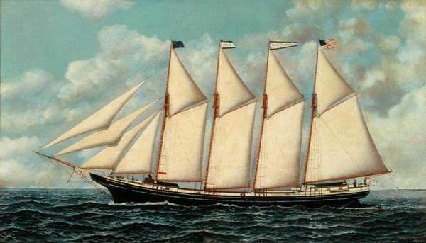 Skonnerten Dorothy Belle af Antonio Jacobsen