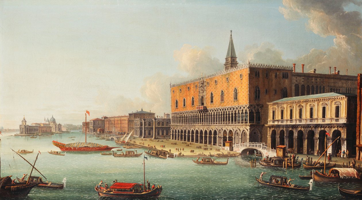 Bacino di San Marco, Venedig, mod vest, ca. 1740