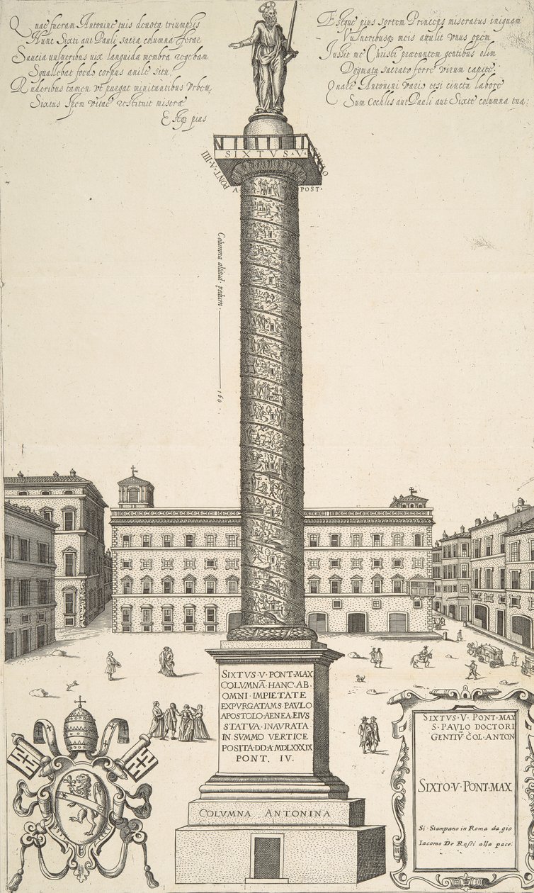 Spejl af romersk storhed af Antonio Lafreri