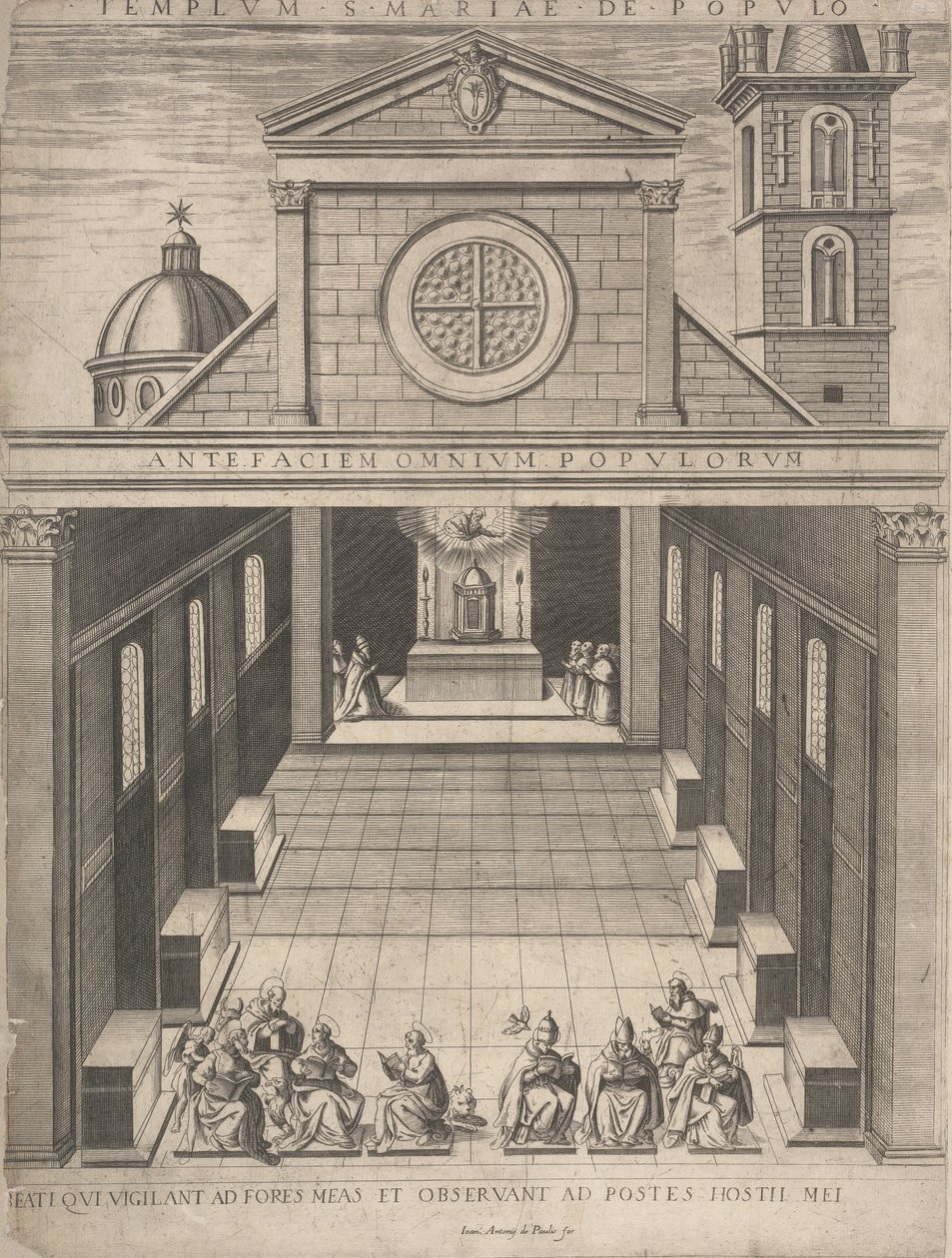 Spejl af romersk storhed af Antonio Lafreri