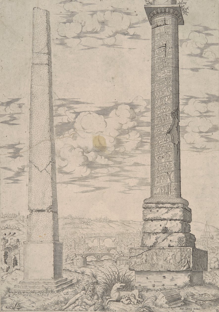 Spejl af romersk storhed af Antonio Lafreri