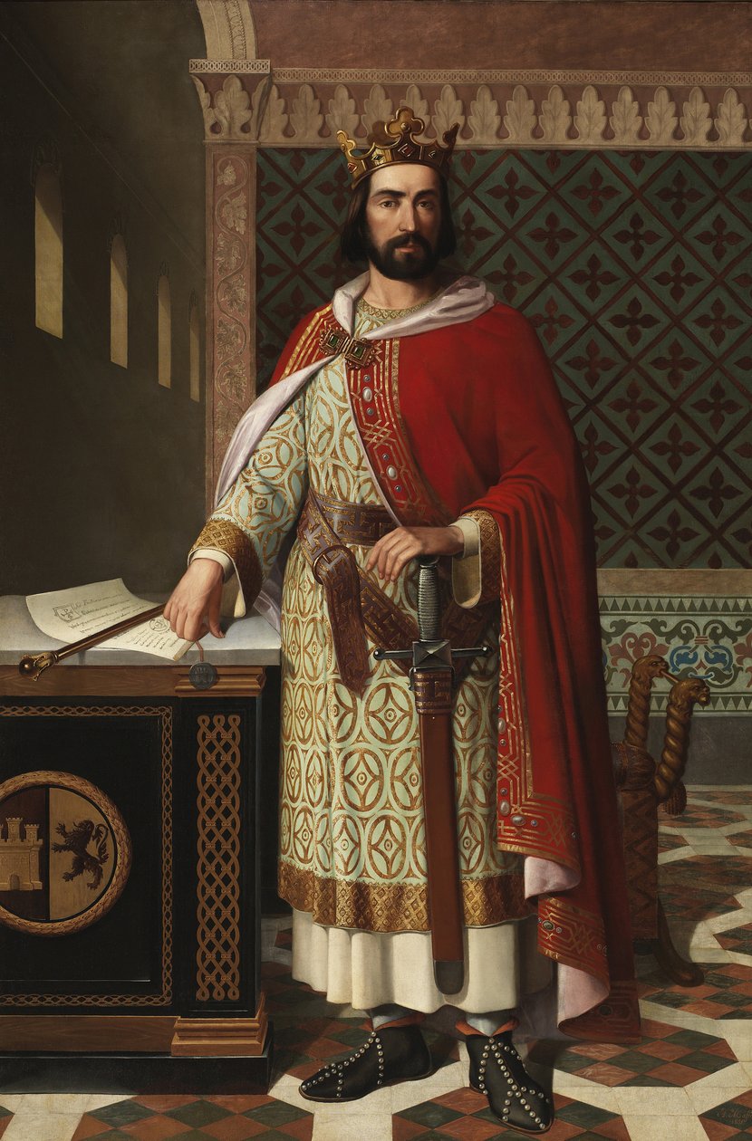 Ferdinand I af León og Castilien, 1855 af Antonio Maffei Rosal