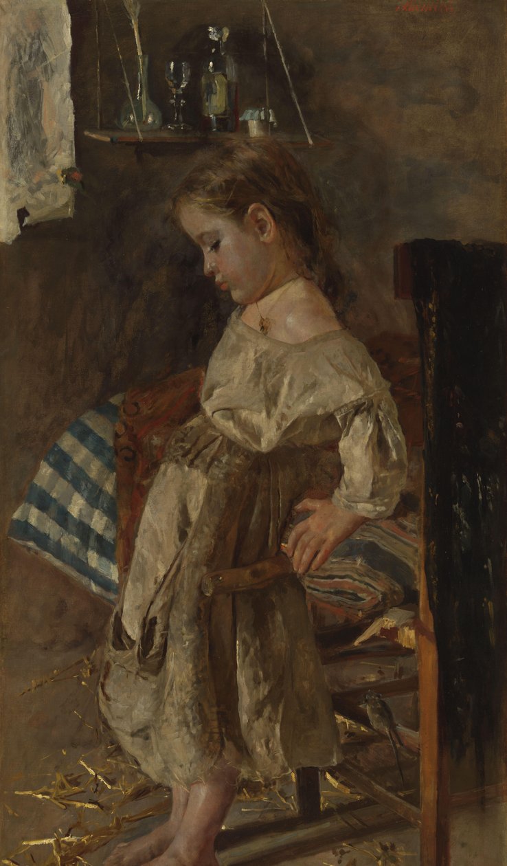 det stakkels barn af Antonio Mancini