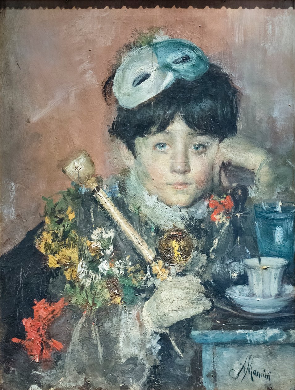 Maske af Antonio Mancini