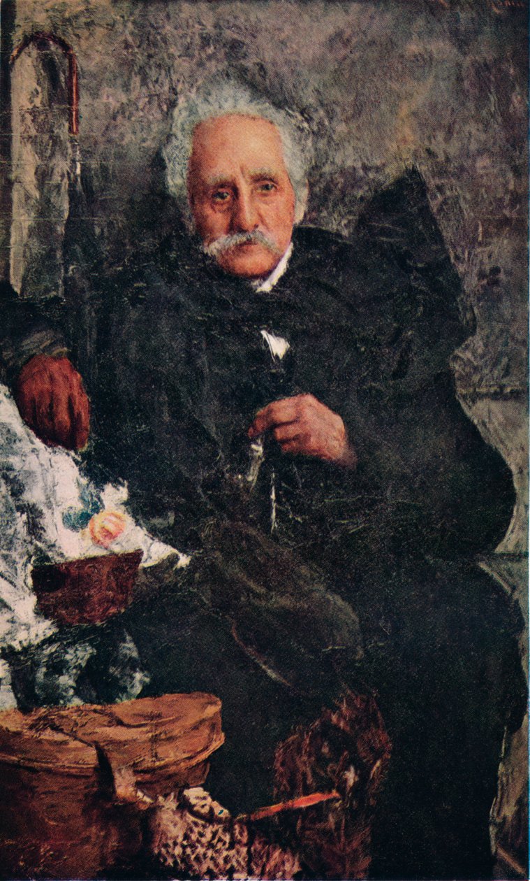 På en rejse, c1903 af Antonio Mancini
