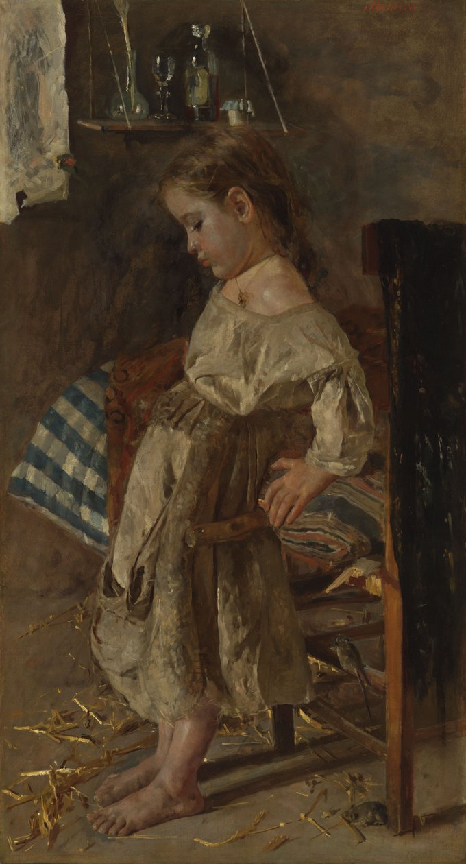 Det stakkels barn af Antonio Mancini