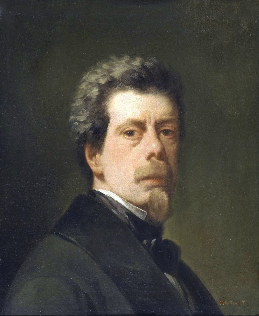 Selvportræt af Antonio María Esquivel