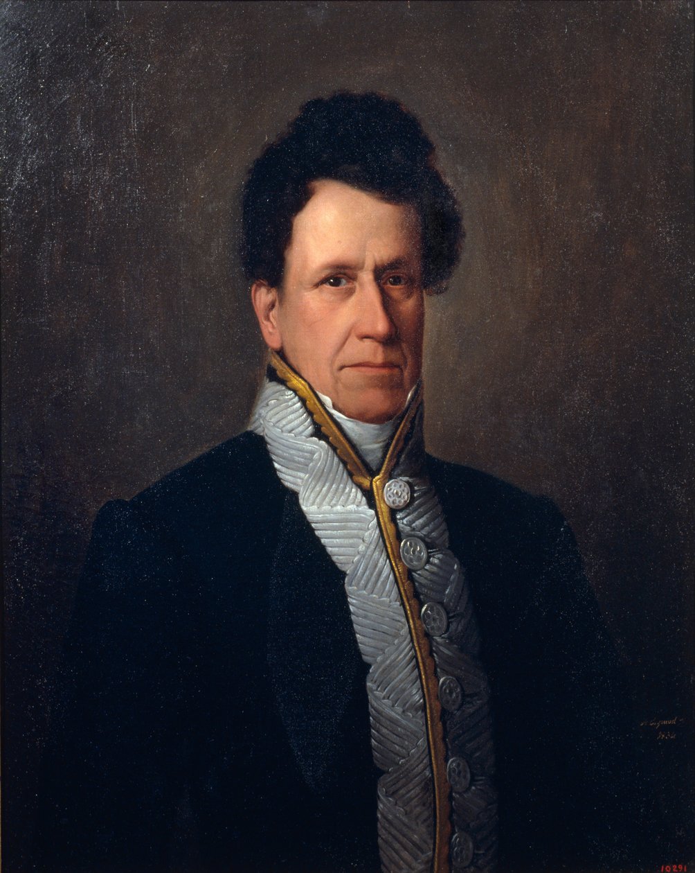 Portræt af Manuel Gutiérrez af Antonio María Esquivel