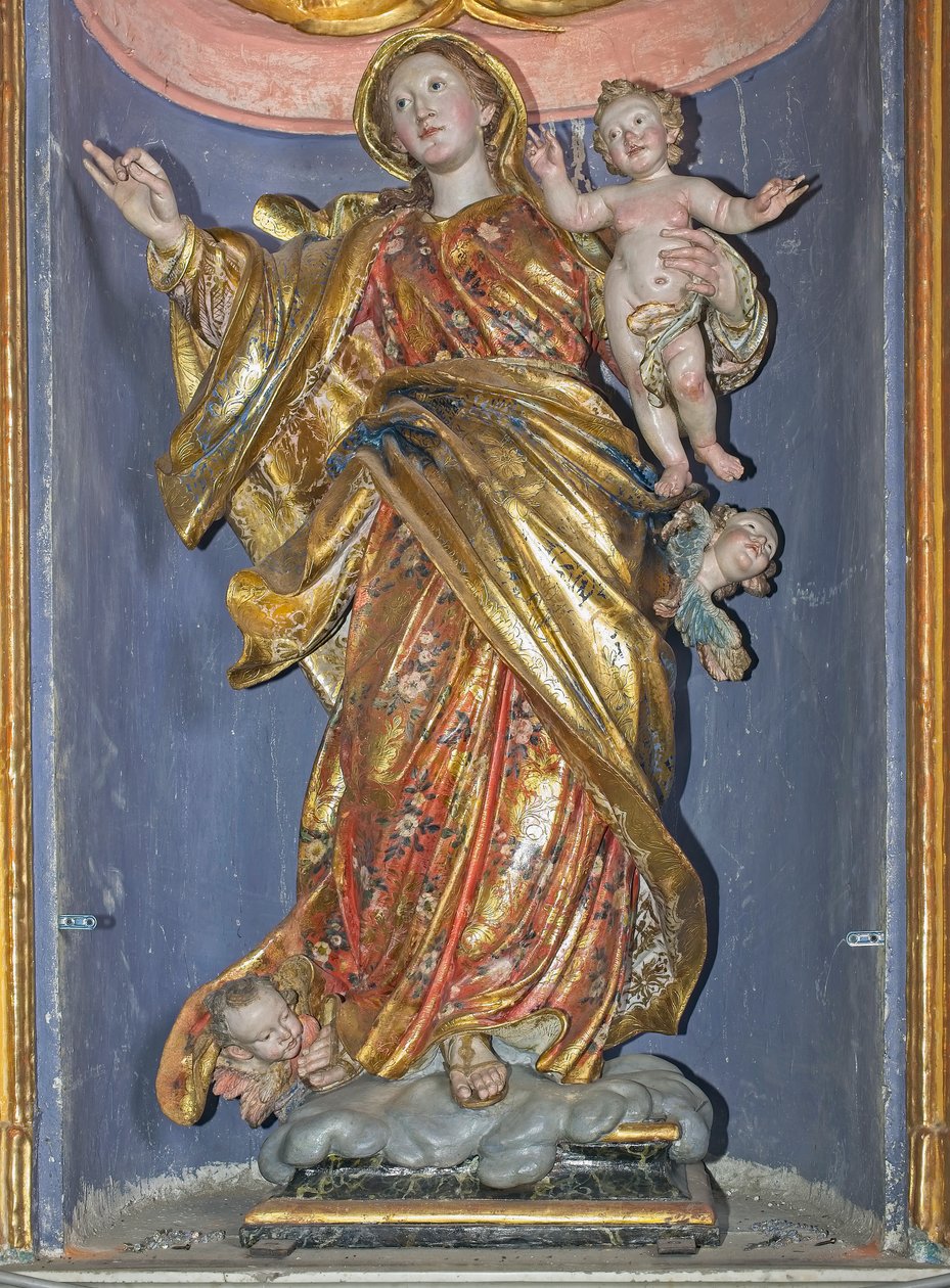 Madonna af rosenkransen af Antonio Maria Maragliano