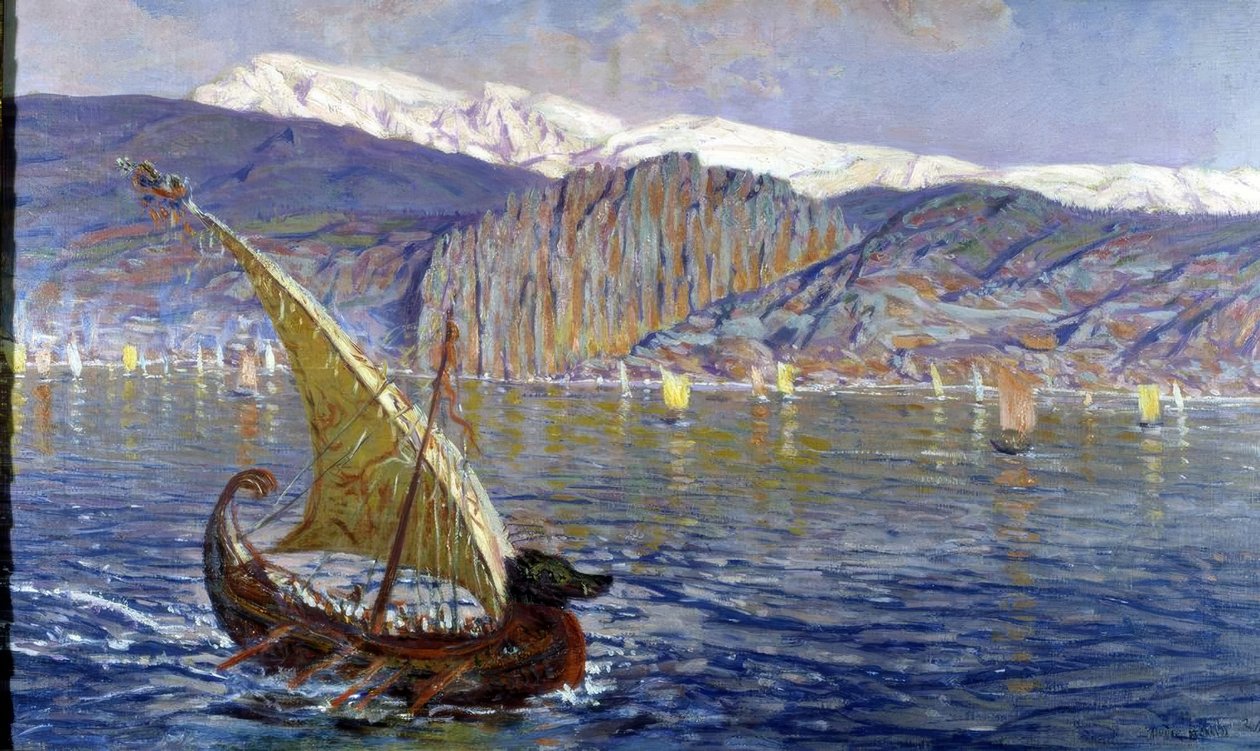 „Libanon set fra havet“ af Antonio Munoz Degrain