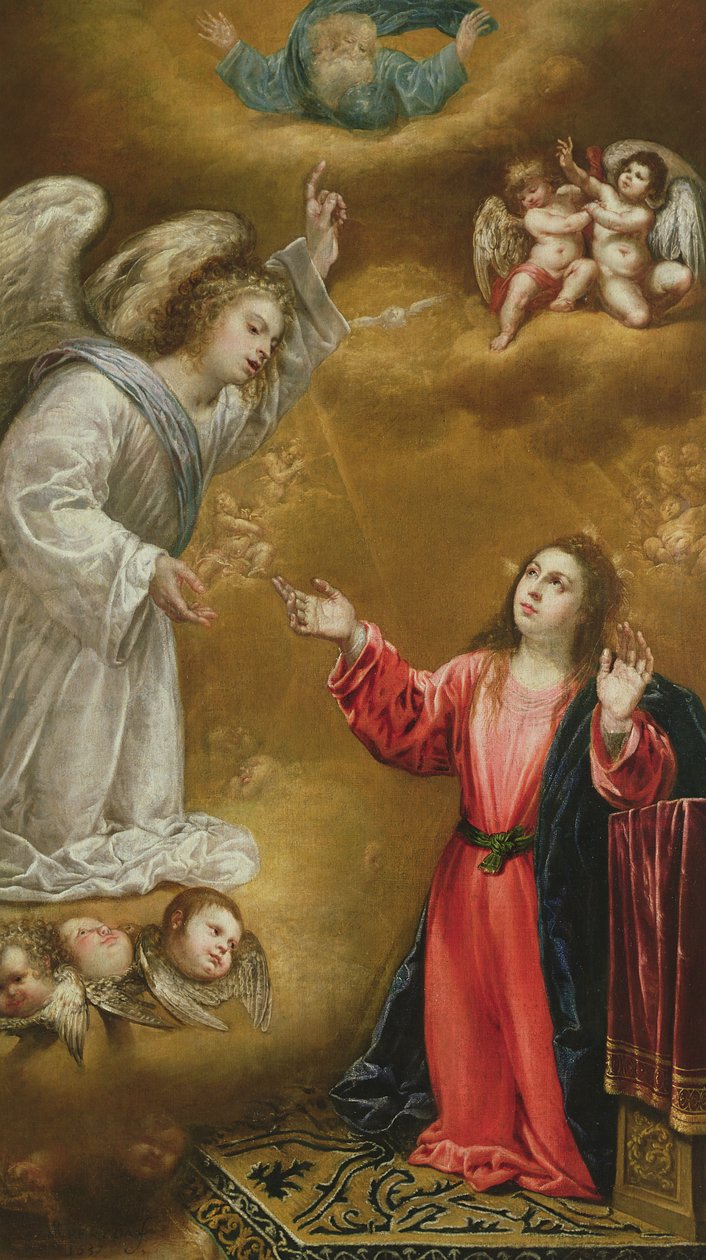 Bebudelsen, 1637 af Antonio Pereda y Salgado