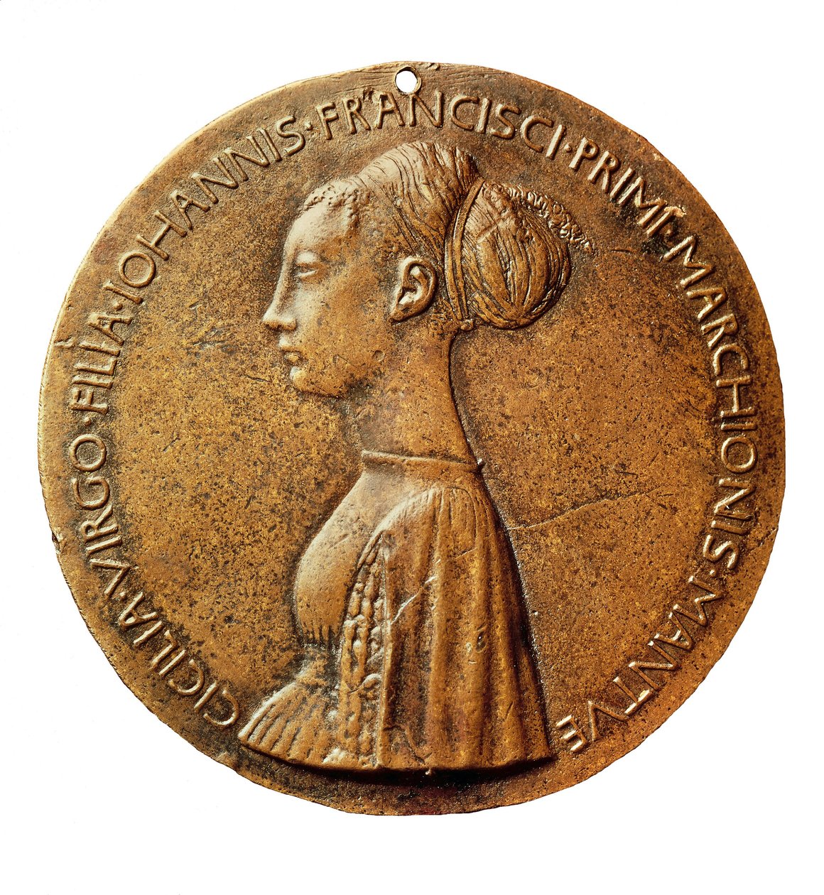 Medalje af Cecilia Gonzaga af Antonio Pisanello