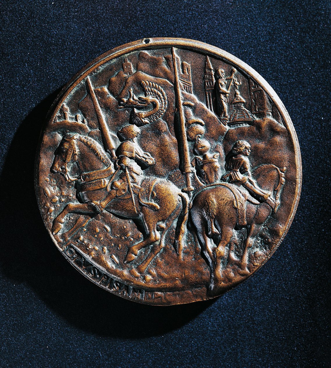 Medalje af Filippo Maria Visconti (1392-1447) af Antonio Pisanello