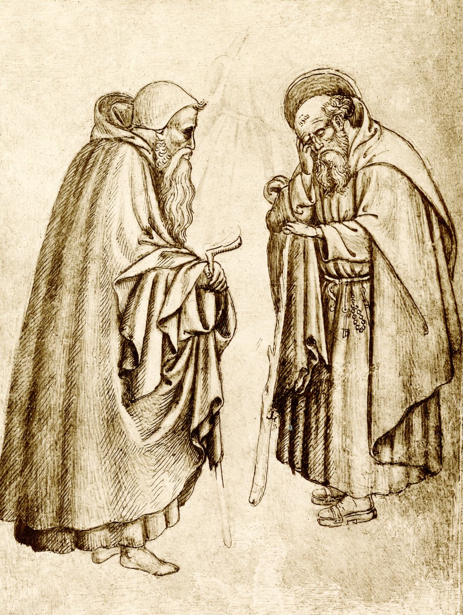 To munke af Antonio Pisanello