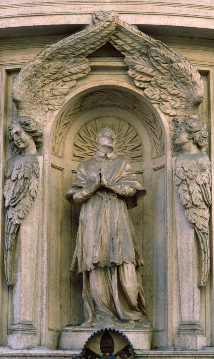 Sankt Carlo Borromeo i bøn af Antonio Raggi