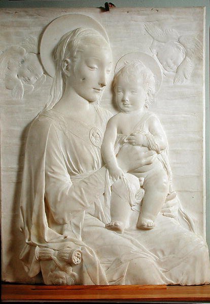 Madonna og barn af Antonio Rossellino
