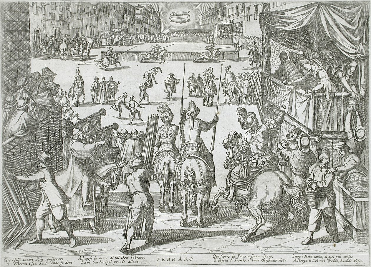 Februar: En turnering af Antonio Tempesta