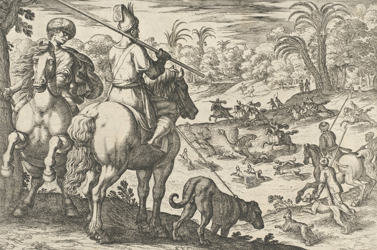Strudsejagt, fra 