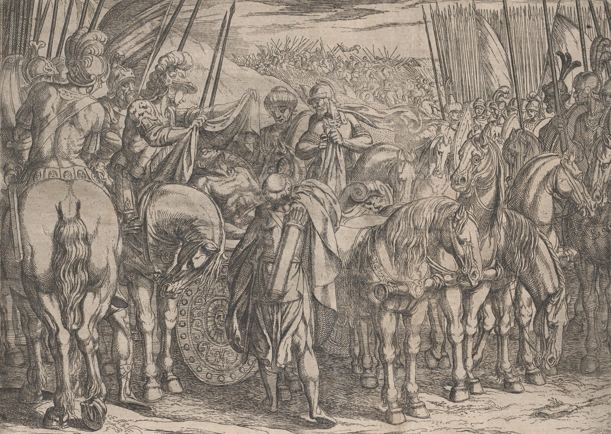 Plade 10: Alexander finder Darius
