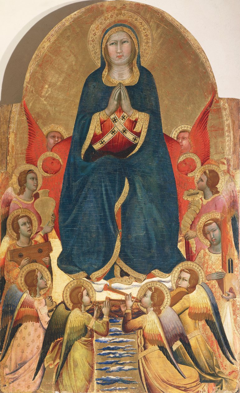 Our Lady of the Assumption, af Antonio Veneziano (aktiv 1369-1419) af Antonio Veneziano