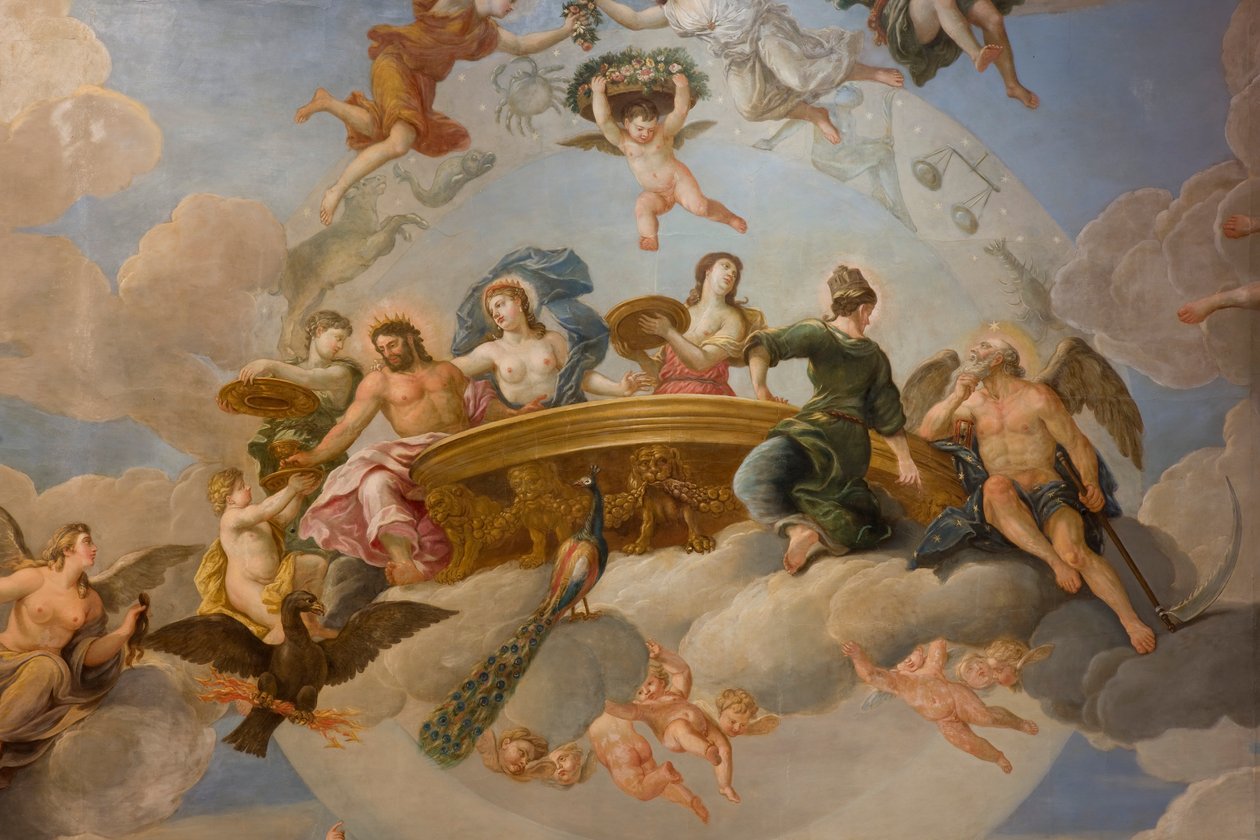 Kongens Trappe af Antonio Verrio
