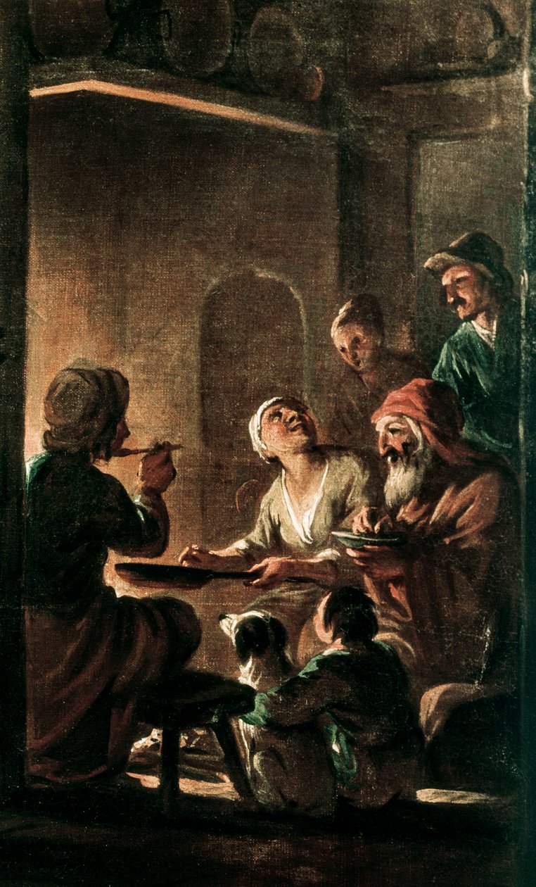Vinteren, detalje af Antonio Viladomat