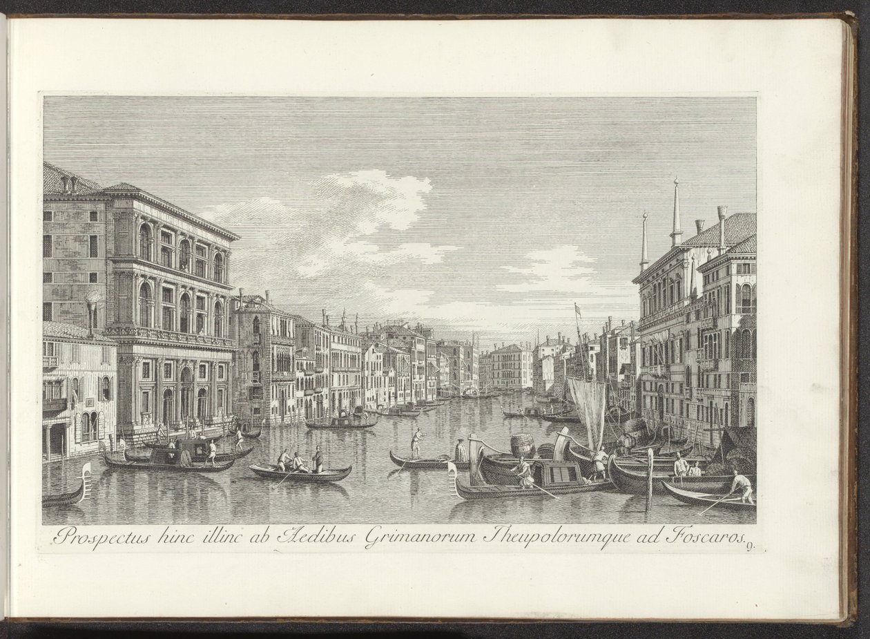 Se på Canal Grande, Palazzo Grimani og Ca