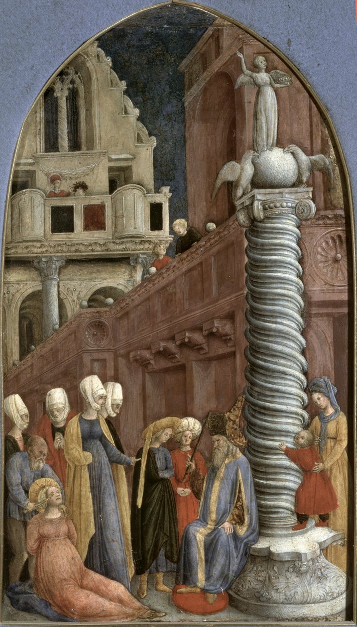 Martyrium af St. Lucy af Antonio Vivarini