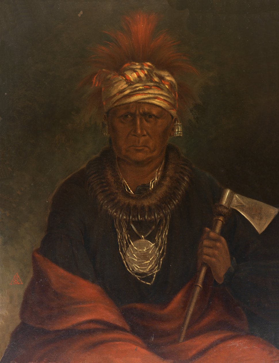 Keokuk The Watchful Fox, ca. 1876-1899. af Antonio Zeno Shindler