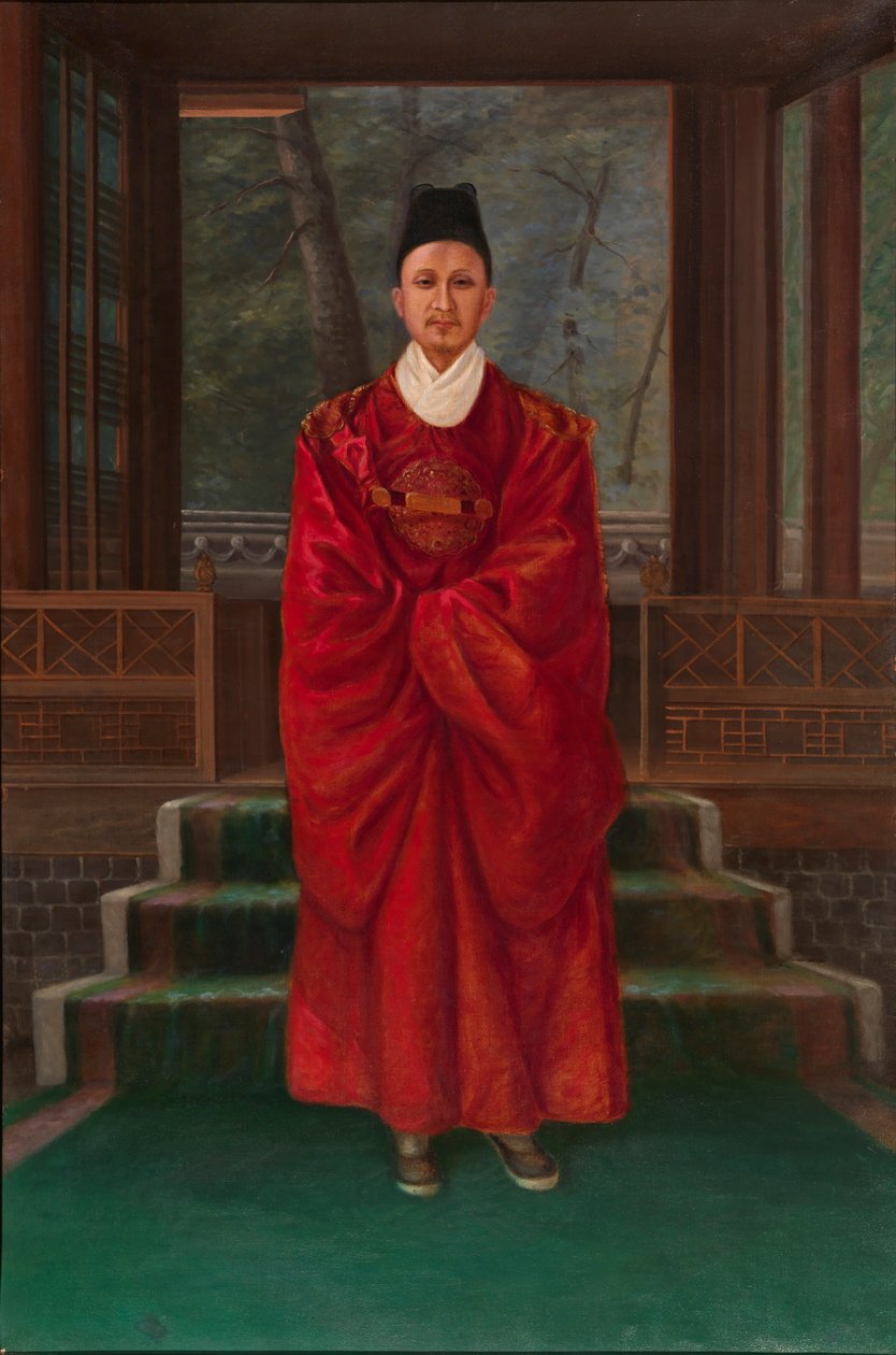 Konge af Korea, ca. 1893. af Antonio Zeno Shindler
