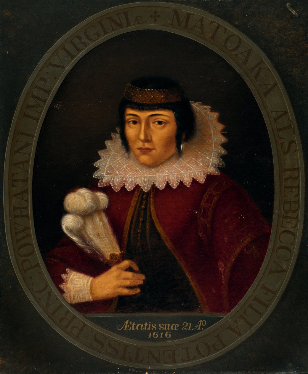 Pocahontas, ca. 1890. af Antonio Zeno Shindler