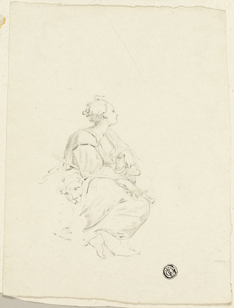 Kardinaldyder eller den hellige Eufemia af Antonio da Correggio