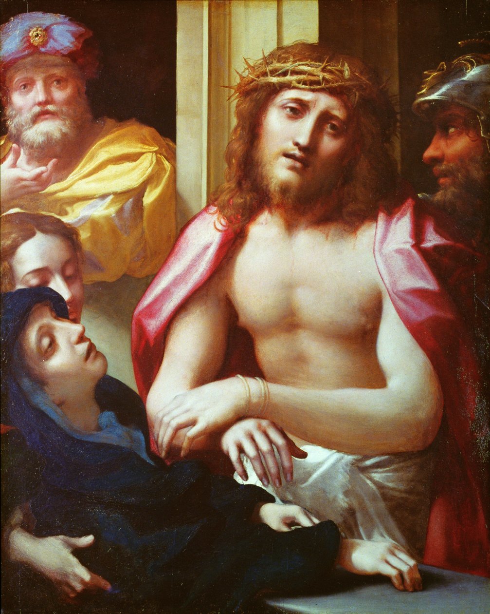 Kristus præsenteret for folket (Ecce Homo) af Antonio da Correggio